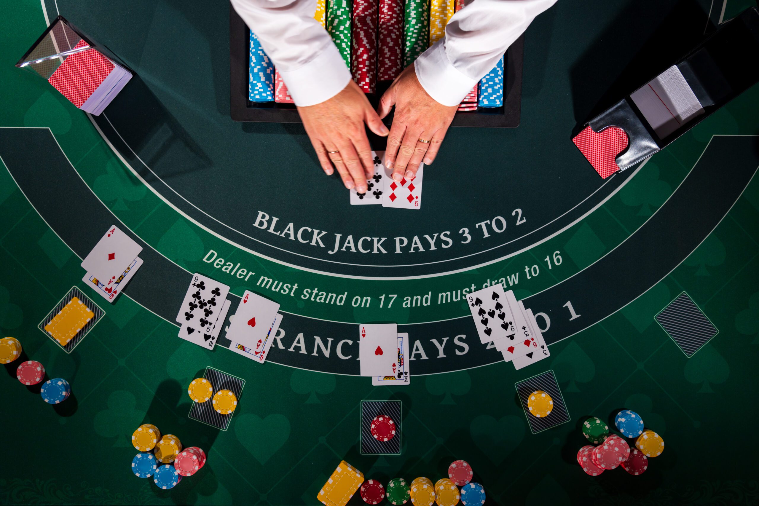 Blackjack in casino